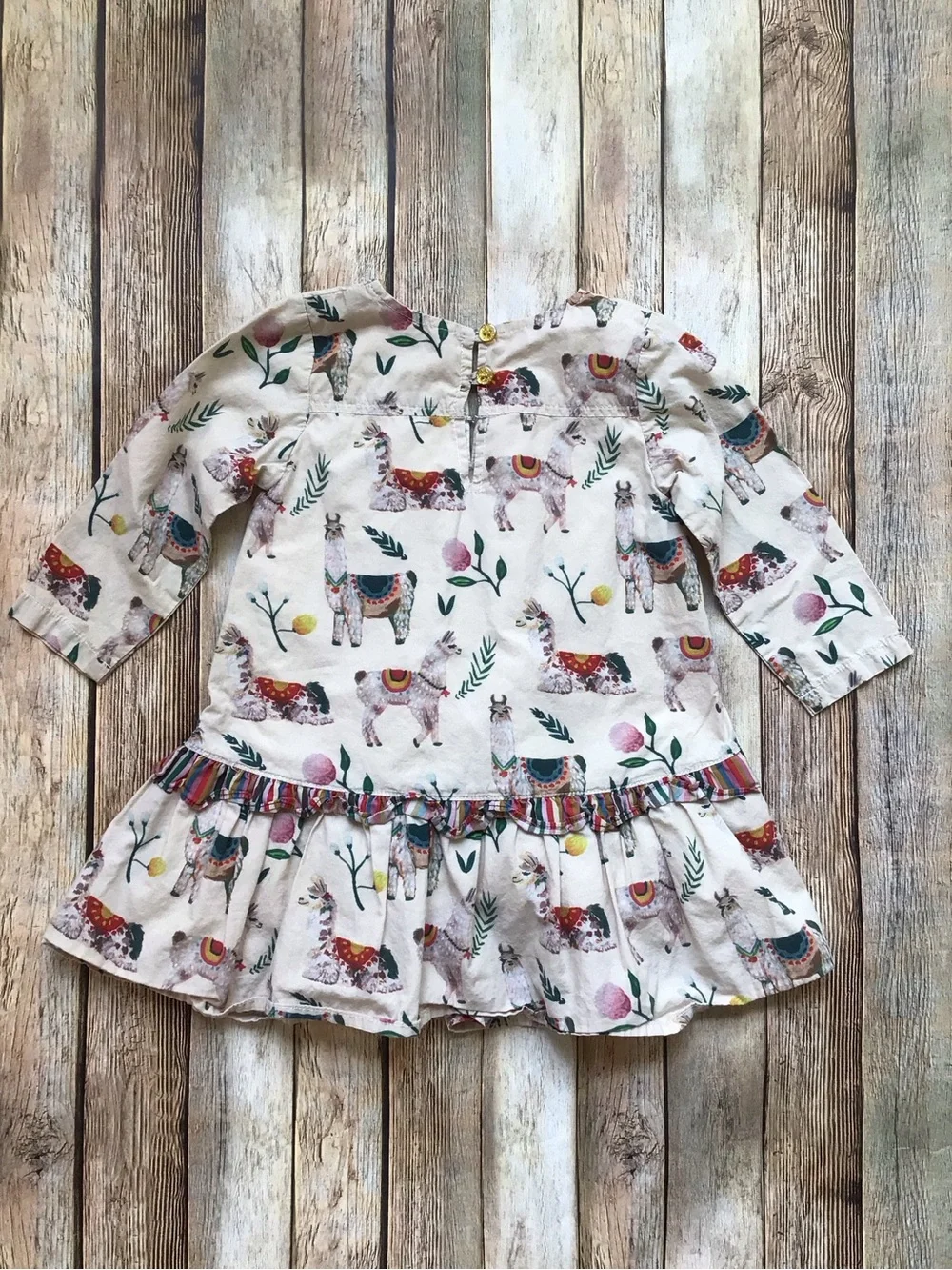 Pink Chicken Llama Dress